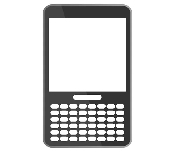 Telefon auf weißem Hintergrund — Stockfoto
