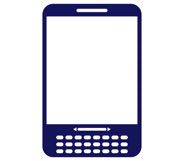 Telefono su sfondo bianco — Foto Stock