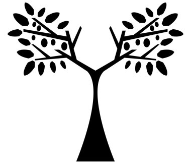 beyaz zemin üzerine zeytin