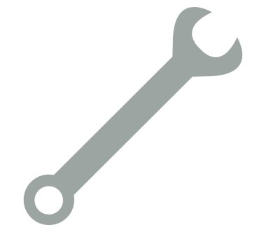 Beyaz arkaplanda anahtar