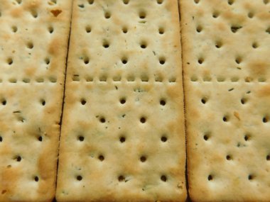 mutfakta yemek için kraker