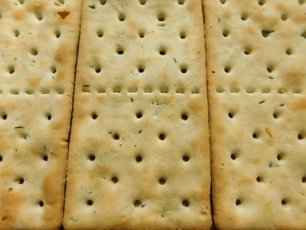 Cracker da mangiare in cucina — Foto Stock