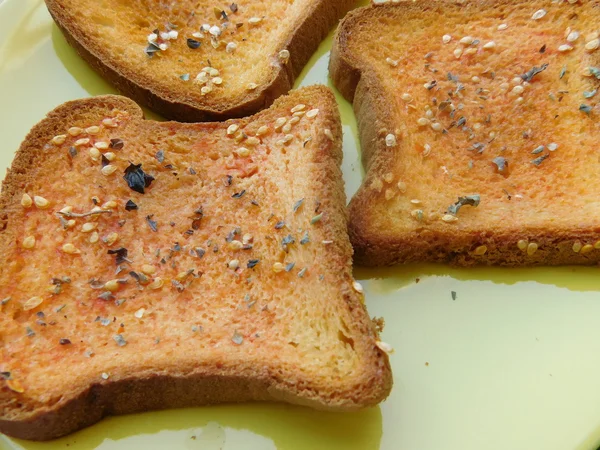 Brot zum Essen in der Küche — Stockfoto