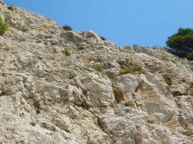 taşlar ve açık havada kırsal kesimde kayalar