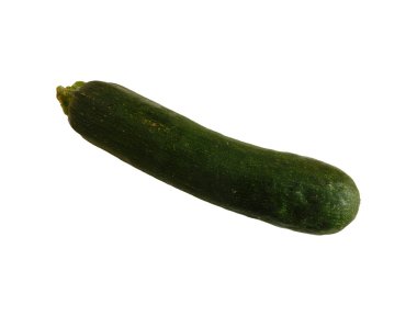 Beyaz bir arka plan üzerinde yemek için kabak