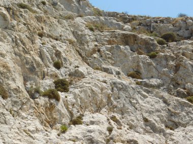 taşlar ve açık havada kırsal kesimde kayalar