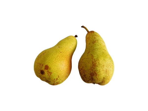 Pears to eat on a white background — Stock Photo, Image