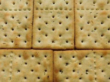 mutfakta yemek için kraker