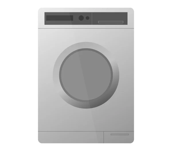 Washing machine icon on white background — Stock Photo, Image