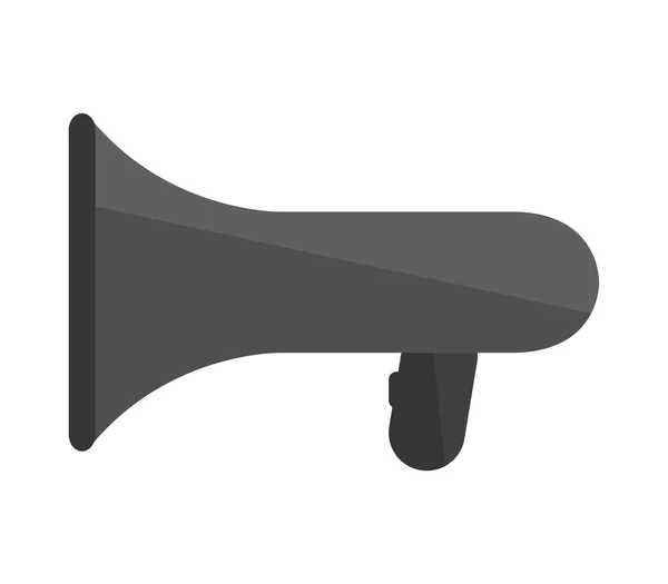 Megaphone shown on a white background — Stock Photo, Image