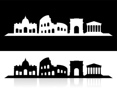 Resimli Roma manzarası