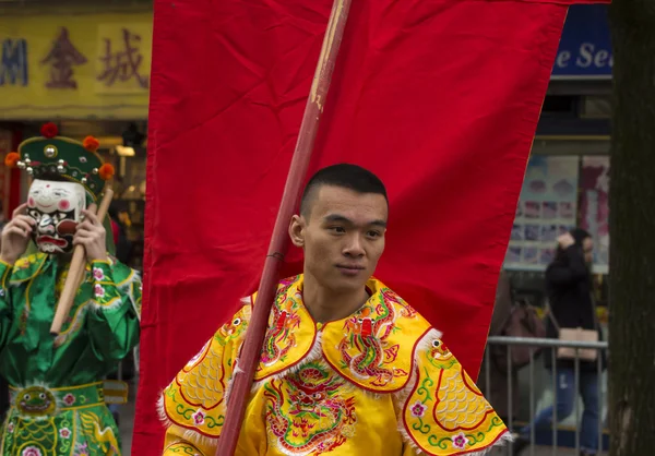 Parada de Anul Nou Chinezesc, Paris, Franța . — Fotografie, imagine de stoc