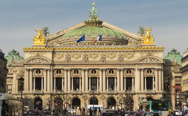 A Ópera Nacional Garnier, Paris, França . — Fotografia de Stock