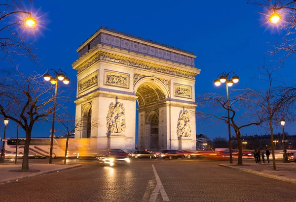 Diadalív, Párizs, Franciaország. — Stock Fotó