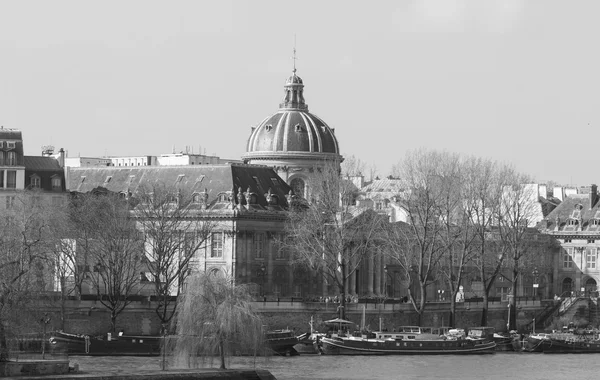 The view of Paris and French Academy. — Stock Photo, Image