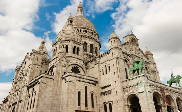 Bazilika Sacre Coeur, Paříž, Francie. — Stock fotografie