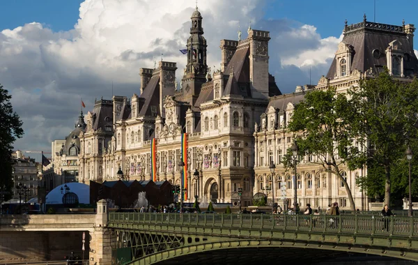 Das Rathaus von Paris, Frankreich. — Stockfoto