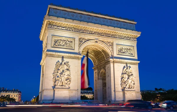 L'Arc de Triomphe, Paris, France . — Photo