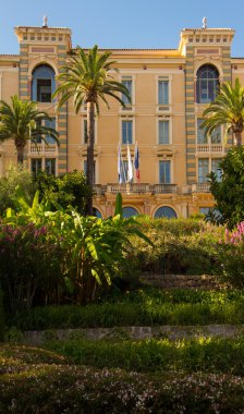 Grand Hotel Continental, Ajaccio, Corsica Adası, Fransa.