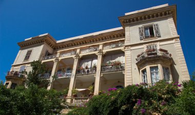 Cyrnos Sarayı, Ajaccio şehir, Corsica Adası, Fransa.