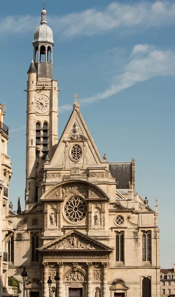 De Saint Etienne du Mont kyrkan, Paris, Frankrike. — Stockfoto
