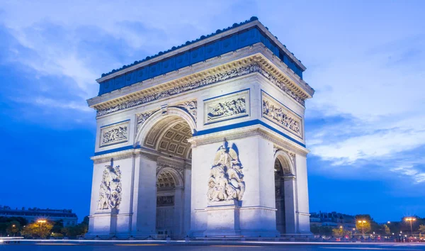 The Triumphal Arch in the early morning, Paris. — Stock Photo, Image