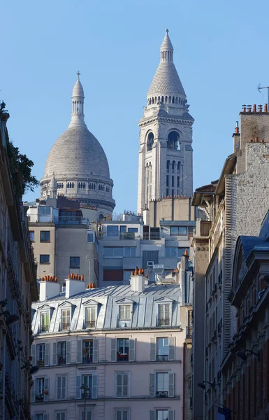 Basílica Sacre Coeur Una Iglesia Católica Romana Situada Cumbre Del — Foto de Stock