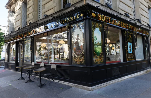 Paris France Mai 2021 Boulangerie Pâtisserie Vintage Pain Naturel Située — Photo