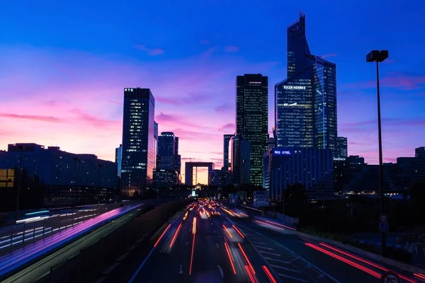 Dzielnicy biznesowej La Defense — Zdjęcie stockowe