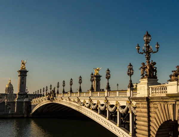 El puente de Alexandre III, París, Francia . —  Fotos de Stock