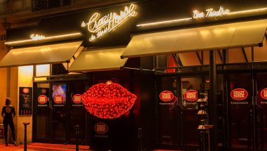 Kabare çılgın at, Paris, Fransa.