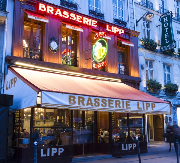 The Brasserie Lipp , Paris, France. – Stock Editorial Photo ...