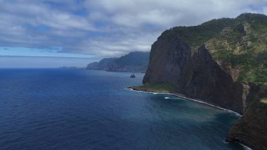 madeira Adası havadan görünümü