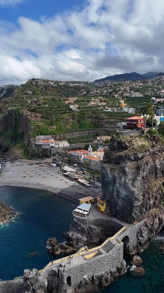Madeira köyünün havadan görünüşü