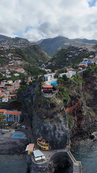 Madeira köyünün havadan görünüşü