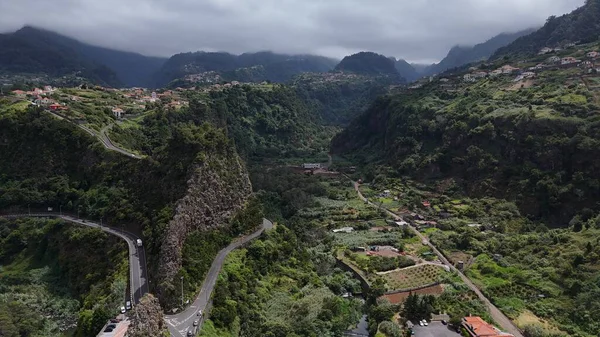 Madeira köyünün havadan görünüşü