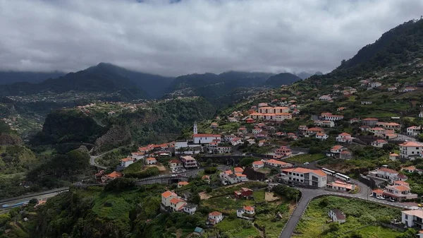 Madeira köyünün havadan görünüşü