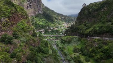 Madeira köyünün havadan görünüşü