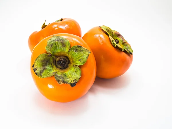 beyaz üzerine Trabzon hurması