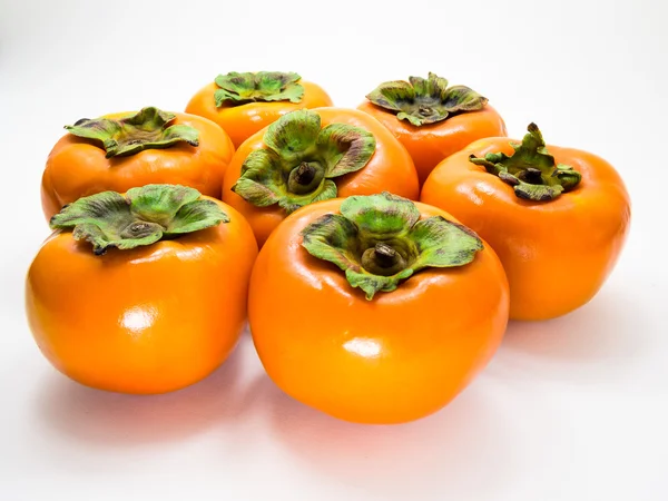 beyaz üzerine Trabzon hurması