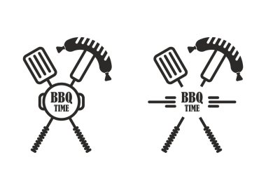 bbq zaman etiket spatula çatal