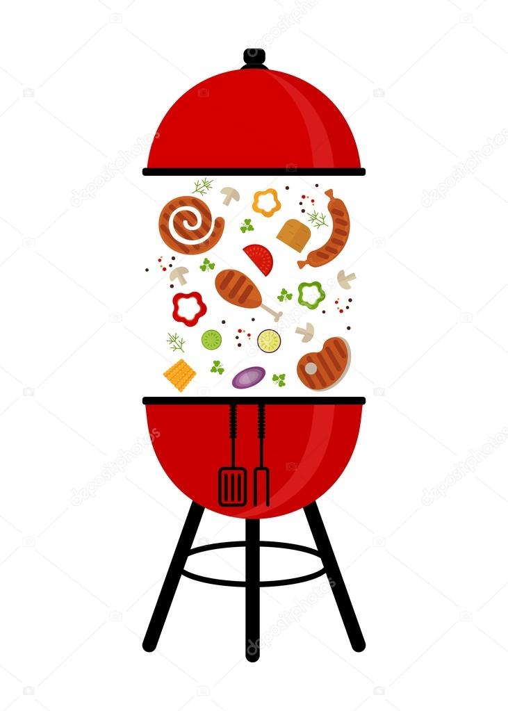 Imagens vetoriais Grill clipart