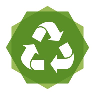 Eko modern logo geri dönüşüm