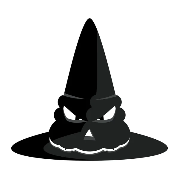 Halloween witch hat — Stock Vector