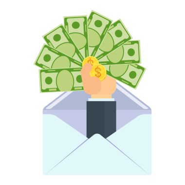 Zarftan para çıkar. Hizmet ödemesi, rüşvet.