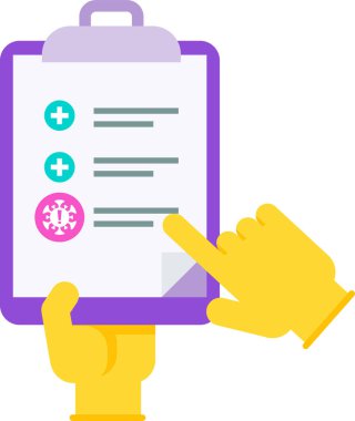 Aşı takvimi. Doktor büyük bir şırınga ve aşı dozuyla.