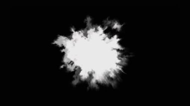 Mürekkep lekesi yavaşça kağıda yayılıyor..