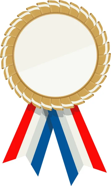 Odznaka, logo lub ikona nagrody. Dzień Niepodległości USA — Wektor stockowy