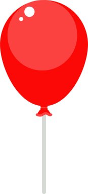 ABD düz vektör ikonunun bağımsızlık günü. 4 Temmuz Kutlama Partisi.