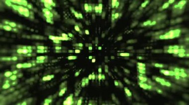 Hi Tech animasyon geçmişi. Dijital neon ışıkları.